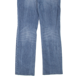 LEVI'S 570 Womens Jeans Blue Regular Straight Denim Stone Wash W29 L29