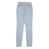 LEVI'S 721 High Rise Womens Jeans Blue Slim Skinny Denim W23 L32
