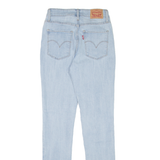LEVI'S 721 High Rise Womens Jeans Blue Slim Skinny Denim W23 L32