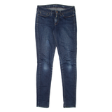 LEVI'S Modern Rise Womens Jeans Blue Slim Skinny Denim Stone Wash W28 L34