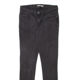 LEVI'S 711 Womens Jeans Black Slim Skinny Denim W29 L31