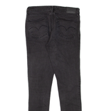 LEVI'S 711 Womens Jeans Black Slim Skinny Denim W29 L31