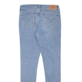 LEVI'S 710 Womens Jeans Blue Slim Skinny Denim Stone Wash W29 L30