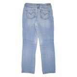LEVI'S Classic Rise Womens Jeans Blue Regular Straight Denim Stone Wash W30 L32
