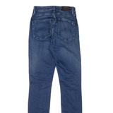 TOMMY HILFIGER Santana High Rise Womens Jeans Blue Slim Skinny Denim Stone Wash W23 L32