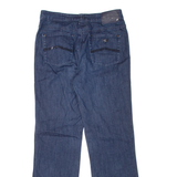 ARMANI JEANS Womens Jeans Blue Regular Straight Denim W28 L28