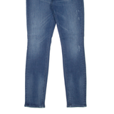 TOMMY HILFIGER Santana High Rise Womens Jeans Blue Slim Skinny Denim Stone Wash W24 L30