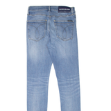 CALVIN KLEIN JEANS Mens Jeans Blue Slim Skinny Denim Stone Wash W30 L34