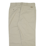 DICKIES Mens Trousers Beige Relaxed Straight W36 L30
