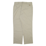 DICKIES Mens Trousers Beige Relaxed Straight W36 L30