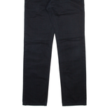 LEVI'S Mens Trousers Black Slim Straight W31 L32