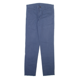 CARHARTT Mens Trousers Blue Slim Straight W31 L34