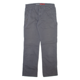 DICKIES Carpenter Womens Trousers Grey Regular Straight W32 L32