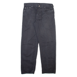 BOSS Mens Trousers Grey Relaxed Straight W36 L31