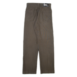 BOSS Mens Trousers Grey Regular Straight W28 L29