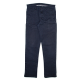 CARHARTT WIP Mens Trousers Blue Slim Straight W30 L32