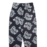 POPLIN PROJECT Womens Trousers Black Relaxed Tapered W27 L28