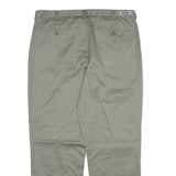 ROUNDTREE AND YORKE Mens Trousers Grey Relaxed Straight W38 L30