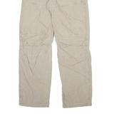 G-STAR Mens Corduroy Trousers Beige Regular Tapered W31 L32