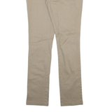 DICKIES Womens Trousers Beige Slim Straight W27 L30