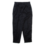 Mens Trousers Black Relaxed Tapered W30 L28