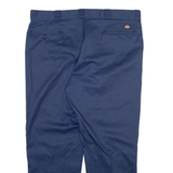 DICKIES 874 Workwear Mens Trousers Blue Regular Straight W42 L30
