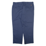 DICKIES 874 Workwear Mens Trousers Blue Regular Straight W42 L30