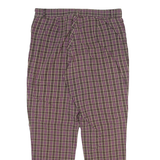 NEWPORT Womens Trousers Purple Relaxed Tapered W32 L27