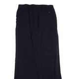 Mens Trousers Black Regular Straight W30 L30