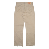 LEVI'S 751 Mens Trousers Beige Regular Straight W33 L32