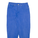 DISMERO Womens Trousers Blue Relaxed Tapered W30 L28