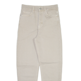 MARC O'POLO Womens Trousers Beige Relaxed Tapered W27 L27