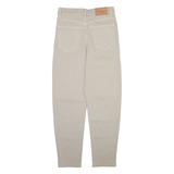 MARC O'POLO Womens Trousers Beige Relaxed Tapered W27 L27