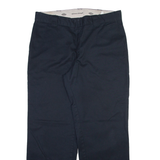 DICKIES Mens Trousers Black Relaxed Straight W38 L31