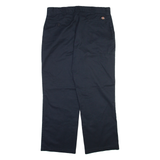 DICKIES Mens Trousers Black Relaxed Straight W38 L31