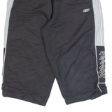 REEBOK Mens Sports Shorts Black Relaxed S W26