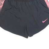 NIKE Womens Sports Shorts Black Relaxed S W28