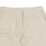 LAURA ASHLEY Womens Chino Shorts Beige UK 14 W34