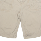 CALVIN KLEIN JEANS Womens Cargo Shorts Brown UK 6 W31