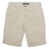 CALVIN KLEIN JEANS Womens Cargo Shorts Brown UK 6 W31