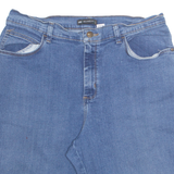 LEE Petite Womens Denim Shorts Blue Relaxed UK 14 W32