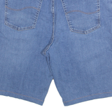 LEE Petite Womens Denim Shorts Blue Relaxed UK 14 W32