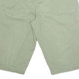 KANGOL Womens Denim Shorts Green M W34