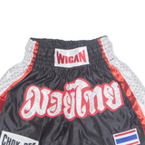 Wigan Thai Boxing Mens Sports Shorts Black XL W28