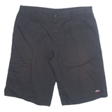 DICKIES Mens Workwear Shorts Black L W37