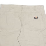 DICKIES Mens Workwear Shorts Beige 2XL W40
