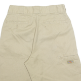 DICKIES Mens Workwear Shorts Beige Loose M W30