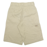 DICKIES Mens Workwear Shorts Beige Loose M W30