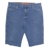 DICKIES FLEX Cut Off Mens Denim Shorts Blue 2XL W40