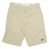 DICKIES Mens Workwear Shorts Beige Relaxed L W36